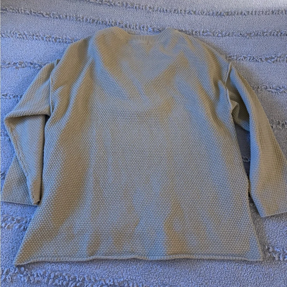 Cozy Sage Waffle Knit Lounge Set Hailee Sweater Set - Picture 8 of 12